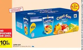 Carrefour Capri-Sun offre