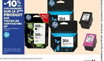 Carrefour Hp Toutes Les Cartouches offre
