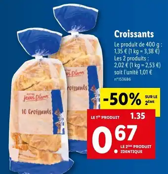 Lidl Croissants offre