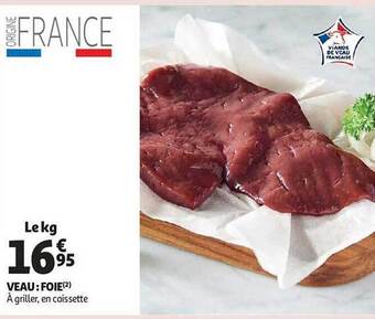 Auchan Veau : foie offre