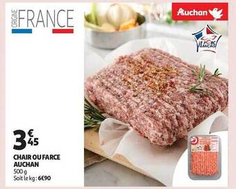 Auchan Chair ou farce auchan offre