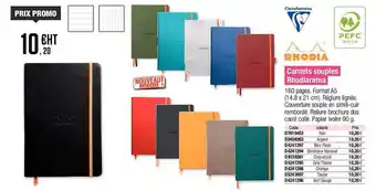 Carnets souples rhodiarama rhodia