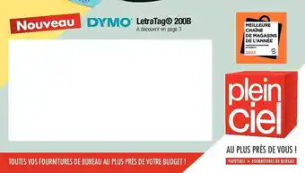 Letra tag 200b dymo