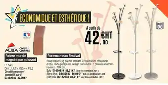 Plein ciel Patère murale magnétique puissant alba, porte manteau festival offre