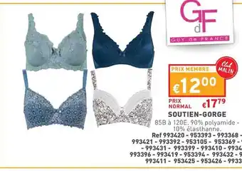 Trafic Soutien-gorge gdf offre