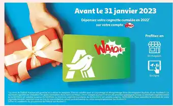 Auchan Carte waaoh! offre