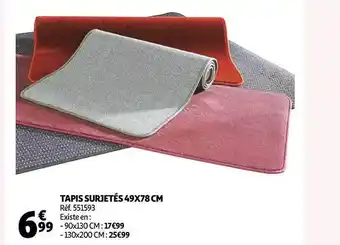 Auchan Tapis surjetés 49 x 78 cm offre