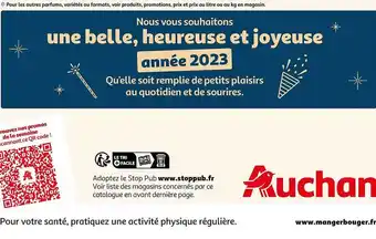 Une belle, heureuse et joyeuse année 2023