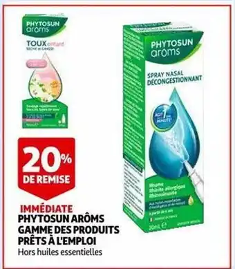 Phytosun arĂŽms gamme des produits prĂȘts Ă l'emploi
