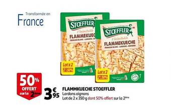 Auchan Flammekueche stoeffler offre