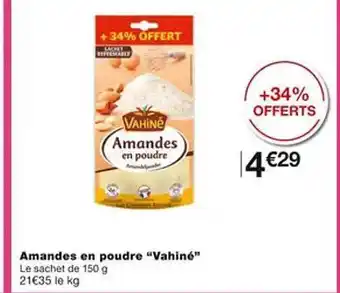 Monoprix Amandes en poudre offre