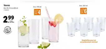 Lidl Verres offre