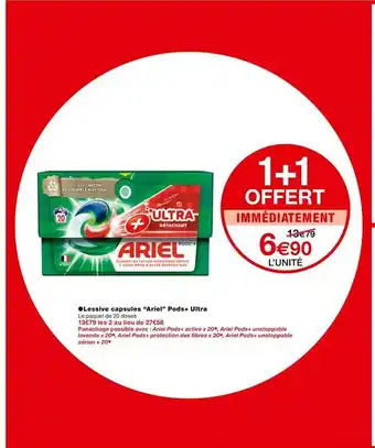 Monoprix Lessive capsules offre