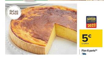 Carrefour Flan 6 parts offre