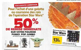 Carrefour Coffret de fèves star wars offre