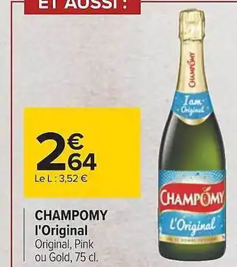 Champomy l'original