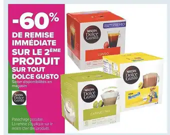 Carrefour Dolce gusto offre