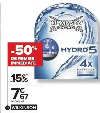 Carrefour Wilkinson offre