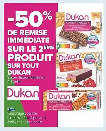 Carrefour Dukan offre