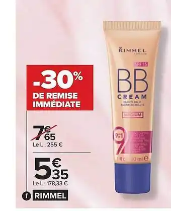 Carrefour Rimmel offre