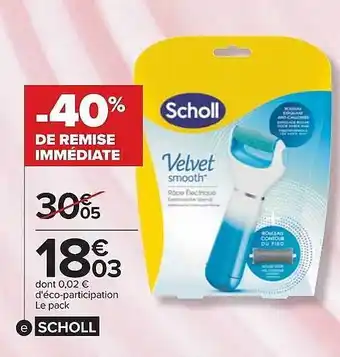 Carrefour Scholl offre