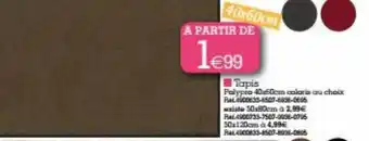 Kandy Tapis offre