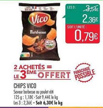 Match Chips vico offre
