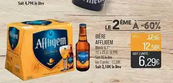 Match Bière affligem offre