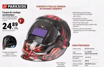 Lidl Casque De Soudage Automatique offre