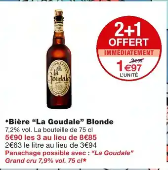 BiĂšre La Goudale Blonde