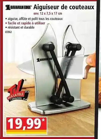 Norma Aiguiseur de couteaux bavarian edge offre