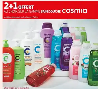Auchan La gamme bain douche cosmia offre