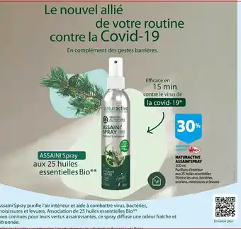 Auchan Naturactive assaini spray offre