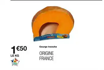 Monoprix Courge tranche offre