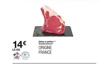 Monoprix Côtes à griller offre