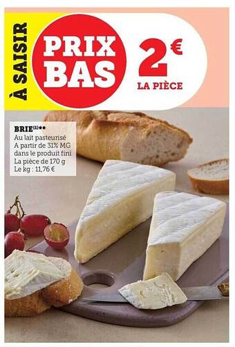 U Express Brie offre