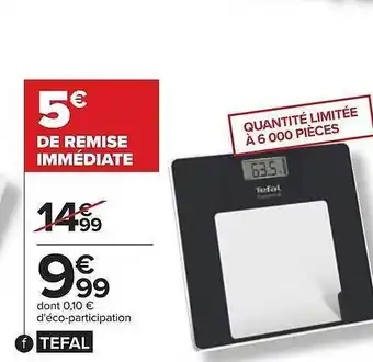 Carrefour Tefal offre