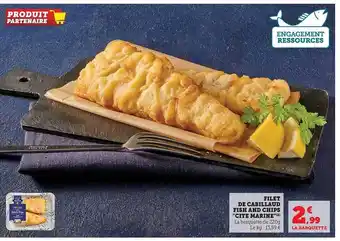 U Express Filet de cabillaud fish and chips offre