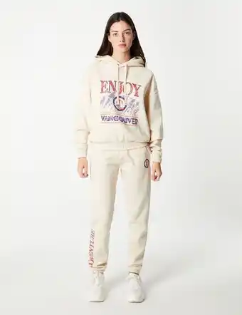 Jennyfer Jogging adventure beige offre