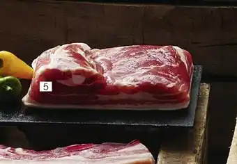 Palette Ou Poitrine Ou Demi-Poitrine de Porc Salee