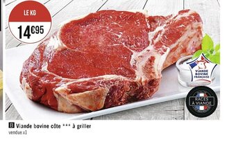 Casino Supermarchés Viande Bovine Côte à Griller offre