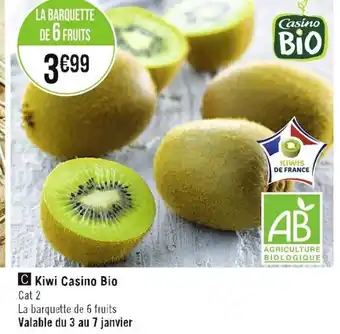 Casino Supermarchés Kiwi casino Bio offre