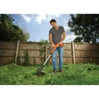 E.Leclerc Brico Coupe-bordures 18v + batterie lithium 2.0 ah black & decker chargeur rapide bobine de fil offre