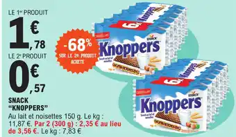 E.Leclerc Snack "KNOPPERS" offre