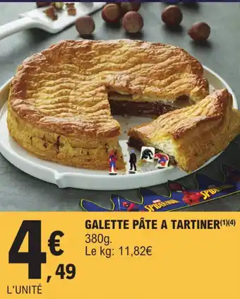 E.Leclerc Galette pâte a tartiner offre