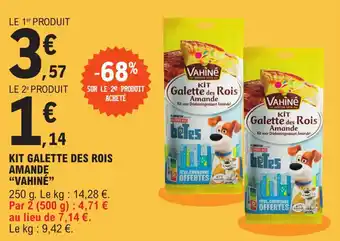 Kit galette des rois amande "VAHINE"