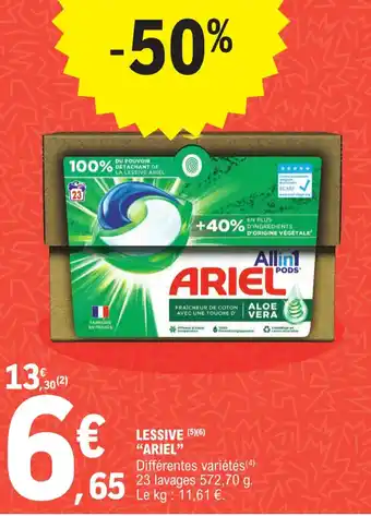 E.Leclerc Lessive "ARIEL" offre