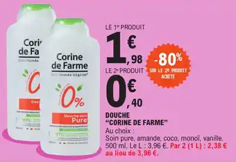 E.Leclerc Douche "corine de farme" offre