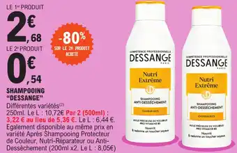 E.Leclerc Shampooing "DESSANGE" offre