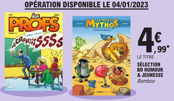 E.Leclerc Sélection BD humour & jeunesse offre